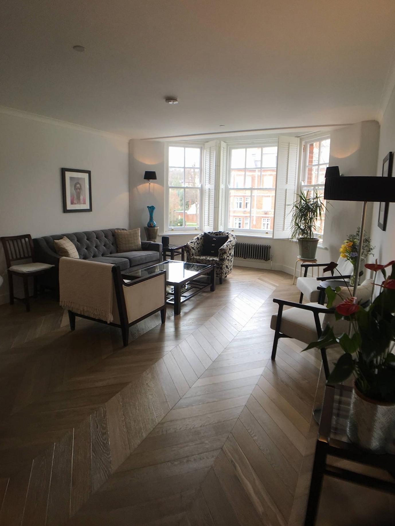 Living room in North London